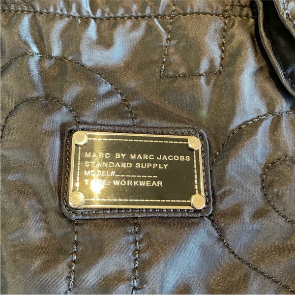 Marc Jacobs Black Quilted Tote Bag - Picture 4 of 5